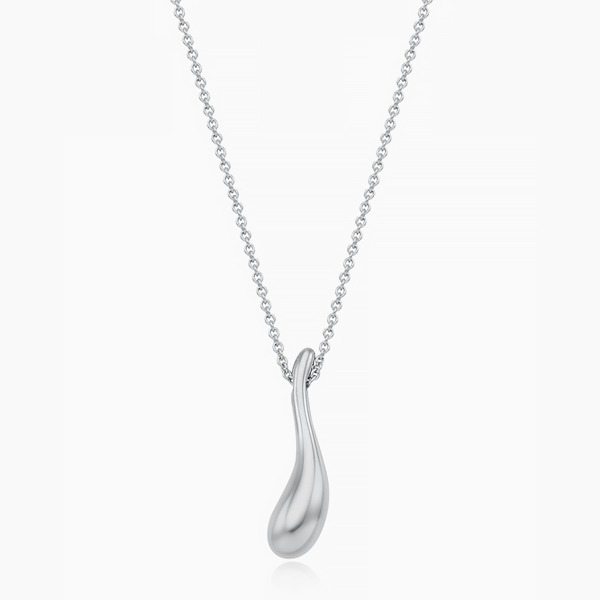 [Silver] Valley note Necklace (M) n036 실버 밸리 노트 목걸이 (중)